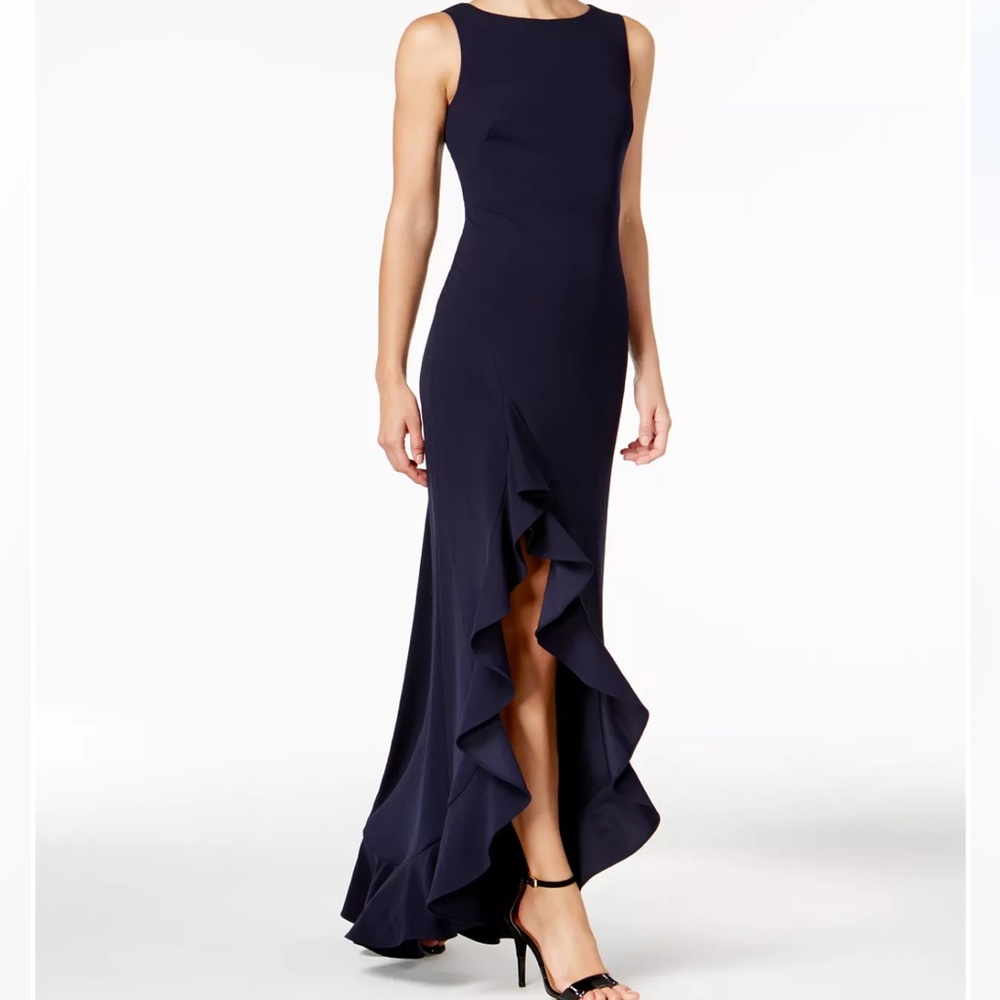 Calvin Klein ruffle dress